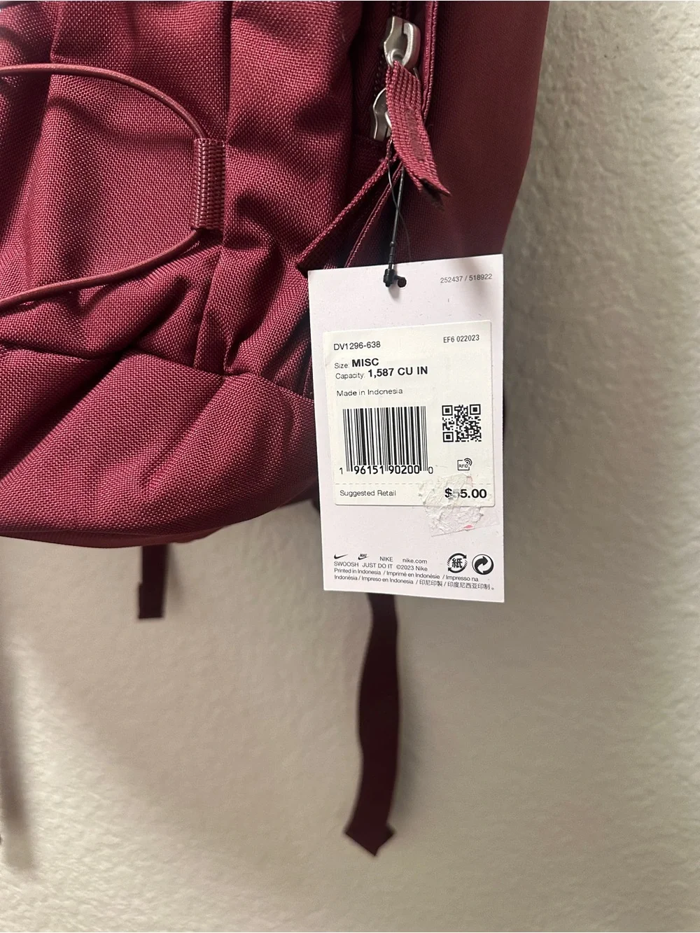 New nike backpack